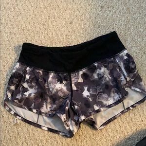 Lululemon speed shorts